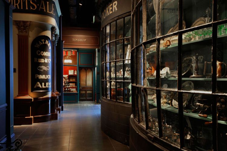 Salah satu sudut di Museum of London.