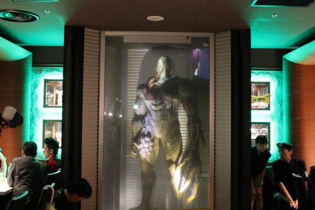 Hasil gambar untuk resident evil cafe japan